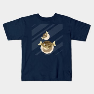 Trapped Pufferfish Kids T-Shirt